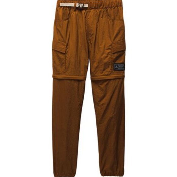 Prana Connectors Convertible Pants - Unisex XS - Clay - Picture 6 of 9